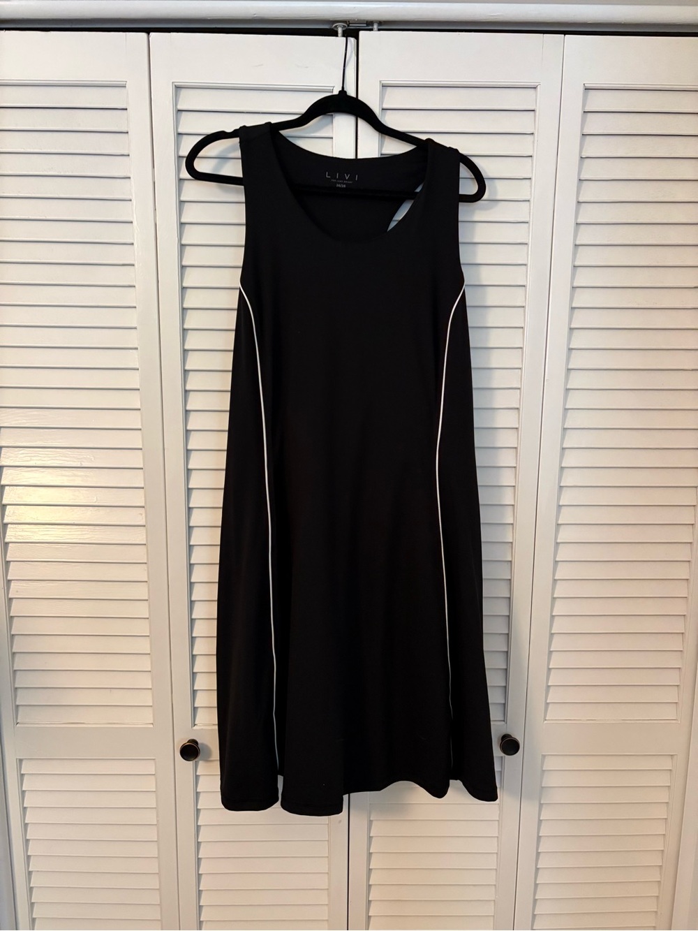 LIVI by Lane Bryant Black Active Dress | Size 26/28